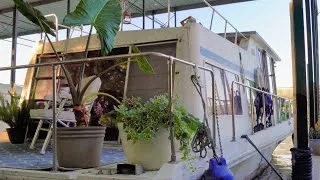 Thumbnail: April, May, & Matcha | Slow Houseboat Life & Gardening Quiet Vlog