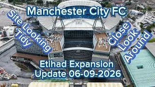 Thumbnail: Manchester City FC Etihad Stadium Expansion Update 06-09-2026