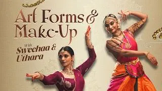 Thumbnail: Indian Classical Dance Makeup Transformation | Kathak vs Bharatanatyam ✨