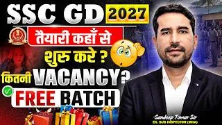 Thumbnail: SSC GD 2027 🔥 Selection कैसे पाएं? Complete Roadmap + Free Batch | Practice Set #sscgd2027