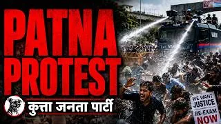 Thumbnail: Patna BPSC And SSC Student Protest | Kutta Janta Party | Patna Student Protest | By Navdeep Sir