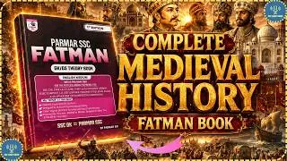 Thumbnail: 👉 Complete Medieval History in One Shot 🔥 | Parmar SSC FATMAN Book | SSC CGL/CHSL 2026 Preparation
