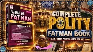 Thumbnail: 👉 Complete Polity in One Shot | Parmar SSC FATMAN Book | SSC CGL/CHSL 2026 Preparation