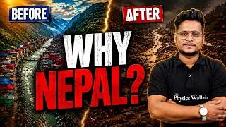 Thumbnail: Why Nepal Is Flooding Again? 🌊 | आखिर Nepal ही क्यों बनता है Flood Hotspot? 😨| Explain by Raja Sir