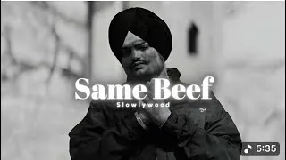 Thumbnail: Same Beef - Sidhu MooseWala (Slowed Reverb)