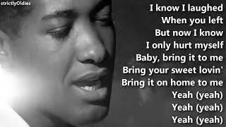 Thumbnail: Sam Cooke Bring It On Home to Me lyrics