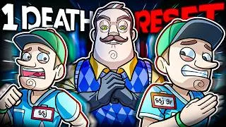 Thumbnail: Hello Neighbor But If WE Die We RESET The ENTIRE Game