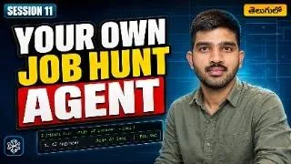 Thumbnail: Build an AI Job Application Agent with Claude Code, Full Tutorial