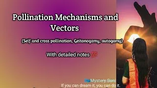 Thumbnail: Pollination | Self pollination | Cross pollination | Mechanisms | Autogamy | Geitonogamy | Vectors