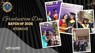 Thumbnail: Graduation Day 2026 🎓 | St. Claret PU College Batch of 2026 Aftermovie | A Day to Remember  | SCPC