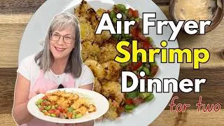 Thumbnail: Easy Air Fryer Coconut Shrimp Dinner for Two
