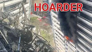 Thumbnail: FIRE! Dangerous Battery Operation on the 9th Floor