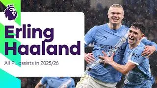 Thumbnail: Not just a scorer! All of Erling Haaland's Premier League assists in 2025/26
