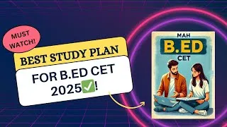 Thumbnail: Secret Strategy to Crack Maha B.Ed CET 2025 Like a Pro!🔥 | Sabiha Noor