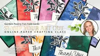 Thumbnail: Garden Poetry Fun Fold Cards