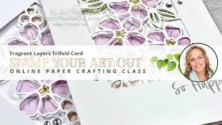 Thumbnail: Fragrant Layers Trifold Card