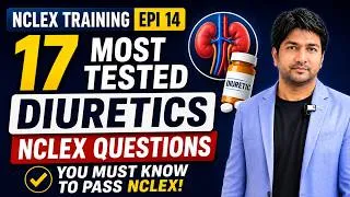 Thumbnail: NCLEX LOVES These 17 Diuretics Questions! Can You Get Them Right?