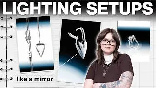 Thumbnail: How to photograph reflective jewelry? | My exact lighting setups