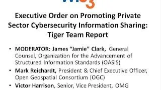 Thumbnail: WIS3 ExecOrder Cyber InfoSharing 20150326