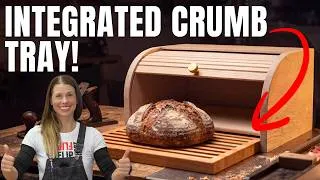 Thumbnail: Modern Woodworking: Crafting a Tambour Breadbox // DIY Woodworking