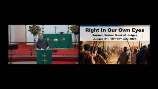 Thumbnail: Right In Our Own Eyes | Revd Dr Edwin Tan | 18 Jul 2026 | SACTC