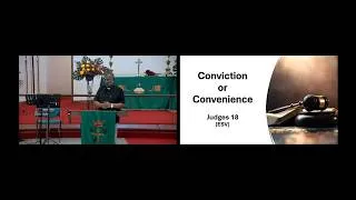 Thumbnail: Conviction or Convenience | Revd Edison N Wilson | 20 Jun 2026 | SACTC