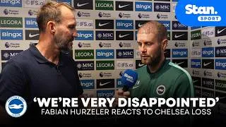 Thumbnail: FABIAN HURZELER reacts to WILD Chelsea v Brighton match | 'We're disappointed with the result'