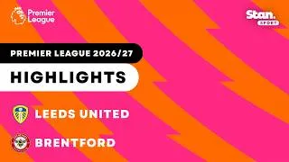 Thumbnail: Leeds United v Brentford | Highlights | Premier League 2026/27