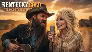 Thumbnail: Chris Stapleton ft. Dolly Parton - Kentucky Gold (Traditional Country AI Duet) 🎸