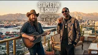 Thumbnail: Chris Stapleton and Snoop Dogg AI Music Video: Whiskey Smoke & West Coast Cloud