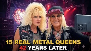 Thumbnail: Joan Jett, Lita Ford, Doro & Lee Aaron — 1980s vs 2026 😱🤘 Rock Queens Transformation