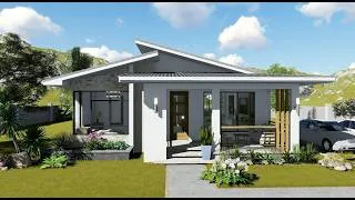 Thumbnail: Simple & Practical | Charming 3 Bedroom House Design with Floor Plan at 110SQM #architecture