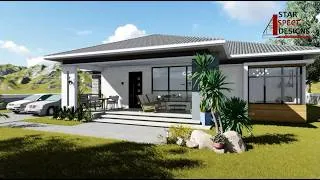 Thumbnail: Classic 3 Bedroom House Design with Floor Plan - 170sqm #architecture #home