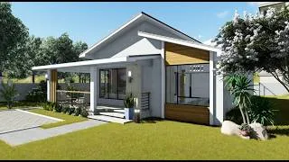 Thumbnail: Small House Design | Low-Budget 3 Bedroom House - Redesigned | 8m x13m #floorplan