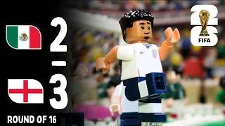Thumbnail: Mexico 2-3 England | LEGO World Cup Highlights