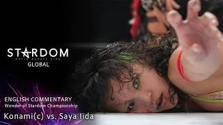 Thumbnail: 【Full Match】Konami vs. Saya Iida｜Wonder of Stardom Championship - STARDOM English Commentary -