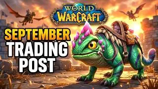 Thumbnail: WoW Trading Post: NEW Lizard Mounts & ALL Items - September 2026