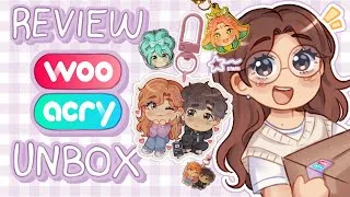 Thumbnail: Wooacry Unboxing & Review ᯓ★ Keychains, Stickers and... ANIMATED STICKERS ! ⭐
