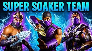 Thumbnail: Super Soaker Team is INSANE in MK Mobile! Triple Rain Soak Team is OP!