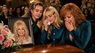 Thumbnail: Miley Cyrus, Sabrina Carpenter & Reba Can’t Hide Tears at Dolly Parton’s Final Tribute