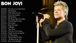 Thumbnail: Greatest Hits Bon Jovi Songs Collection - Top Hits Bon Jovi Music Playlist Ever