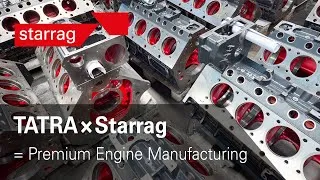 Thumbnail: TATRA Trucks & Starrag: Automated V8/V12 Engine Production Cell