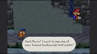 Thumbnail: I don't think that's the right staircase - Paper Mario Glitch Casual Playthrough Begins