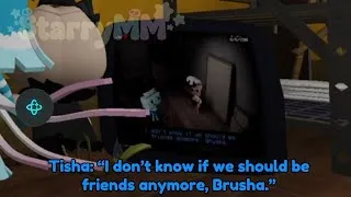 Thumbnail: NEW TISHA AND BRUSHA SAD LORE REVEAL IN DANDY'S WORLD #dandysworld #roblox #update