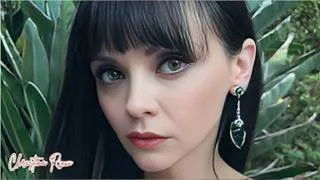 Thumbnail: Christina Ricci🔥 Stockings, Pantyhose, Tights, Bikini, Nylon, Lingerie, Bodysuit, Mini Skirt