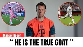 Thumbnail: Neuer breaks silence on Messi & Ronaldo: “I fear the moment they look up.”