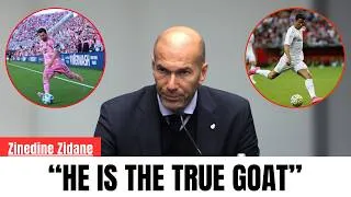 Thumbnail: Zinedine Zidane on why Messi is more frightening than Ronaldo: “Impossible to defend.”