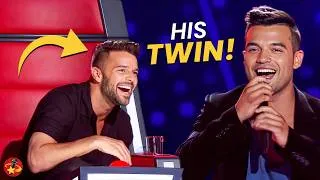 Thumbnail: Celebrity Coaches Meet Their EXACT Lookalikes on The Voice! Unbelievable Doppelgängers