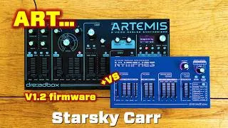 Thumbnail: Dreadbox Artemis Review — Raw Tones, V1.2 Update & Nymphes Comparison