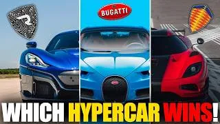 Thumbnail: Rimac vs Bugatti vs Koenigsegg: Who Actually Has the Fastest Car Right Now?